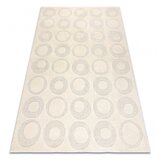 RugsX DUNE 2552 preproga kremna – Pavji vzorec, struktura 280x370 cm, (5000231490) | Shoptok.si