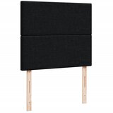  Krevet s oprugama i madracem crni 120 x 200cm od tkanine | shoptok.hr