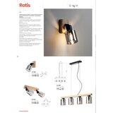  Redo 01-3986 - Visilica na sajli ROTIS 4xE27/15W/230V | Eponuda.com
