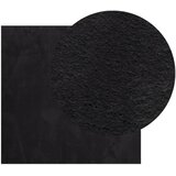  Tepih HUARTE kratkih vlakana mekani i perivi crni 120x120 cm | Eponuda.com