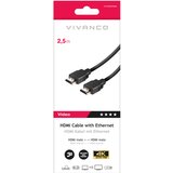 Vivanco HDMI Kabel mit Ethernet 2,5m | Shoptok.si