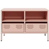 vidaXL TV ormarić ružičasti 68 x 39 x 43,5 cm hladno valjani čelik | shoptok.hr