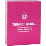 Spielehelden Trinke wenn... Pinke Edition Igra za pitje 100+ vprašanj Število igralcev: 2+ Starost: od 18. leta dalje Cene