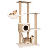 vidaXL Mačje drevo s praskalniki 126 cm morska trava, (20746255) | Shoptok.si