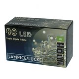  80 Led lampice bele B/O | Eponuda.com