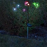  LED RGB solarno svetlo FIORINI 8xLED/1,2V 600 mAh IP44 crna | Eponuda.com