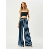 Koton Pocket Palazzo Trousers With Side Zipper