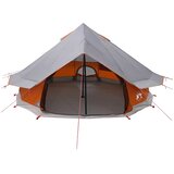 Tipi šator s krovom Siva i narančasta 700 x 700 x 395 cm | Eponuda.com