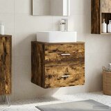  Umivaonik s policom Dimljeni hrast 53 x 34,5 x 63 cm | shoptok.hr