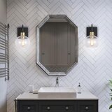 Toolight Elegantni zidni svjetiljka crno-zlatni APP1580-1W | shoptok.hr