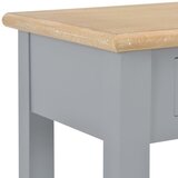  Konzolni stol sivi 110 x 35 x 80 cm drveni | Eponuda.com