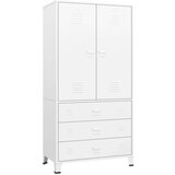 vidaXL Ormar bijeli 90 x 50 x 180 cm metalni | shoptok.hr