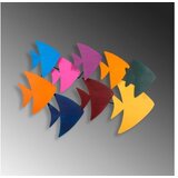 Wallity Cırgısın multicolor decorative metal wall accessory | Eponuda.com