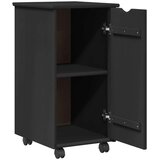  Gležnji kabinet Črna 34 x 39 x 65,5 cm Masivno borovo les, (5000263256) | Shoptok.si
