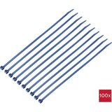 TRU COMPONENTS TC-12533356 vezice 280 mm 4.8 mm plava boja metal detektabilna 100 St. | Eponuda.ba