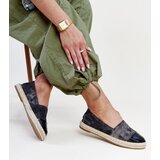 Gemre Black Glossy Espadrilles Surana | shoptok.hr