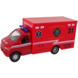  Ambulance Rescue Vehicle Friction Drive 2 Colours | shoptok.hr