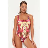 Trendyol swimsuit - multicolored - ethnic pattern Cene