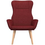  Stolica za opuštanje crvena boja vina od tkanine | shoptok.hr