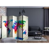  Paravan u 5 dijelova - The map of happiness II [Room Dividers] 225x172 | shoptok.hr