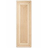 Hanse Home Kremno bel/v naravni barvi ročno tkan tekač iz jute 70x200 cm Jutta – | Shoptok.si