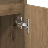 vidaXL Kreveta Umjetnički hrast 60 x 35 x 70 cm Konstruirano drvo | shoptok.hr
