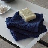 Catherine Lansfield Tamno plavi pamučni ručnici u setu 2 kom od frotira 30x30 cm Zero Twist – | shoptok.hr