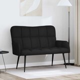  Kauč za dvoje Crna 115 x 61 x 87 cm tkanina | shoptok.hr