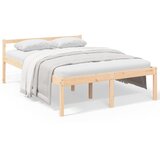Krevet za starije osobe 120x190 cm mali bračni masivna borovina | Eponuda.com