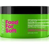 Matrix Food For Soft Hydrating Treatment Mask intenzivna vlažilna maska za lase 75 ml | Shoptok.si