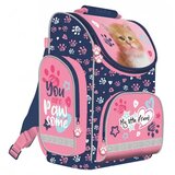 Unipap Anatomska šolska torba, nahrbtnik My Little Friend muca roza barve 35x27x16cm | Shoptok.si