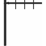  Ograda sa šiljcima Asten Crna 200 x 150 cm | shoptok.hr
