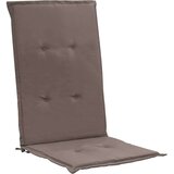  Jastuci za vrtne stolice 4 kom smeđesivi 120x50x3 cm od tkanine | shoptok.hr