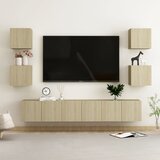 The Living Store Komplet TV omaric 7-delni sonoma hrast iverna plošča - TV Omarica, (21374692) | Shoptok.si