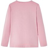  Dječja majica dugih rukava svjetloružičasta 104 | shoptok.hr