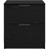  Noćni ormar 2 pcs Crni hrast 45 x 39 x 50cm Konstruirano drvo | Eponuda.com