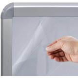  Stalak za plakate A1 s vodenom bazom sivi od aluminijske legure | shoptok.hr