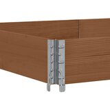  Okviri za palete 3 smeđi 150x100 cm od masivne borovine | shoptok.hr