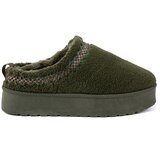 Shelvt Dark green, soft boots a'la snow boots without a heel Cene