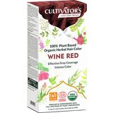 CULTIVATOR'S Organic Herbal Hair Color - Wine Red | Shoptok.si