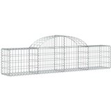  Lučne gabionske košare 7 kom 200x30x40/60 cm pocinčano željezo | shoptok.hr