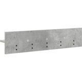  Vješalica za kapute na zidu Beton siva 80 x 10.5 x 18 cm | shoptok.hr