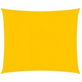 vidaXL Jedro za zaštitu od sunca 160 g/m² žuto 3 x 3 m HDPE | shoptok.hr
