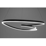 Toolight stropna svjetiljka hanging loop led + remote APP796-cp crna | shoptok.hr