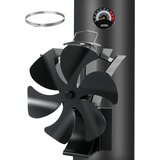 TOMERSUN magnetni ventilator za peč s termometrom in 6 lopaticami Cene
