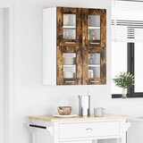 Viseći ormarić s pohranom 2 pcs Dimljeni hrast 60 x 31 x 40 cm | Eponuda.ba