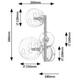 Rabalux aslov 71299 zidna lampa | ePonuda.com