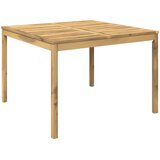  Stol za večeru u vrtu Bijela 110 x 108,5 x 75 cm Slike