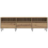 vidaXL TV ormarić Artisan hrast 150x30x44,5 cm izrađeno drvo | shoptok.hr