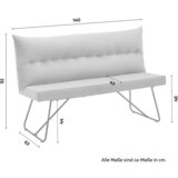 Bessagi Home Klop Bono, Siva, Žamet | Shoptok.si